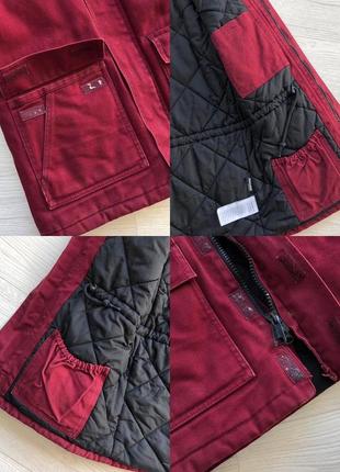 Зимова куртка парка carhartt wip x’siberian thinsulate parka red7 фото