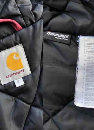 Зимова куртка парка carhartt wip x’siberian thinsulate parka red8 фото