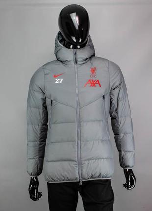 Крутой пуховик nike strike down jacket.зимняя куртка