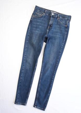Джинсы с высокой посадкой  от topshop