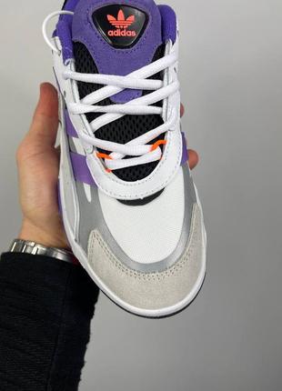 Жіночі кросівки фіолетові adidas niteball 2.0 ‘violet white’ gx07753 фото
