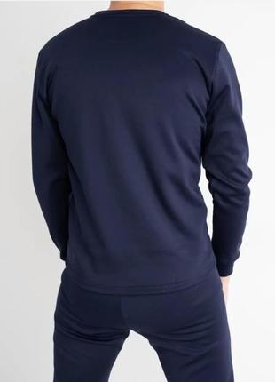 Термокомплект білизни кофта + штани  columbia в темно синьому кольорі чоловіча3 фото