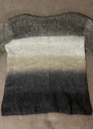 Мохеровый свитер градиент. размер sm3 фото