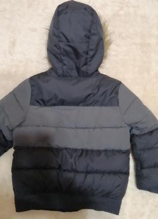 Теплая куртка на рост 116см(6 лет)2 фото