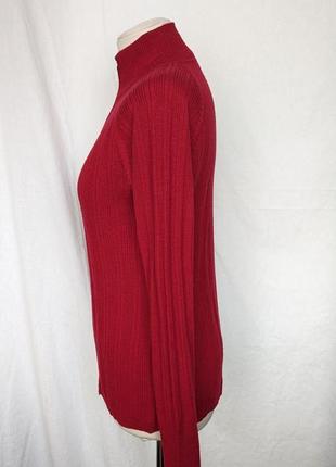 Шерстяний светр в рубчик на замку needyou2 фото