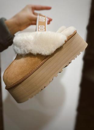 Угги на платформе в стиле ugg