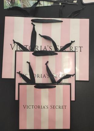 Пакет подарунковий пакетик з рожевим папером s victoria's secret вікторія сікрет вікторія сікрет5 фото