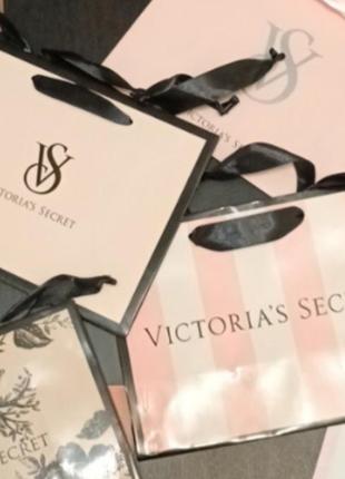 Пакет подарунковий пакетик з рожевим папером s victoria's secret вікторія сікрет вікторія сікрет1 фото