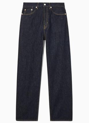 Прямі джинси з темно-блакитного деніма від cos  24 по 32 розмір4 фото