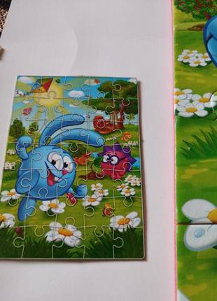 Пазл смешарики vladi toys 35 эл 3
