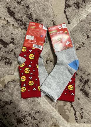 Набір шкарпеток для дівчинки emoji