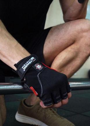 Перчатки для фитнеса спортивные тренировочные для тренажерного зала power system ps-2580 black s va-339 фото