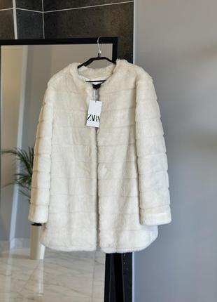 Шуба zara