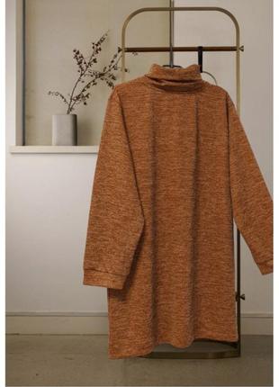 Платье-свитер с горловиной primark большой размер4 фото