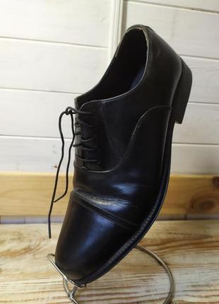 Шикарные классические туфли,кожа 10-й размер,28.5-29 см3 фото