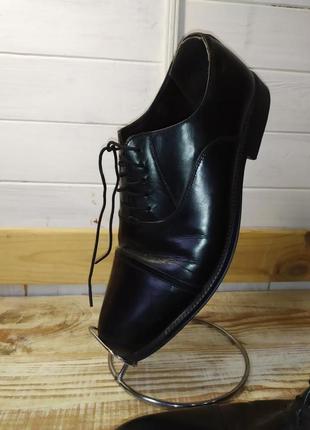 Шикарные классические туфли,кожа 10-й размер,28.5-29 см5 фото