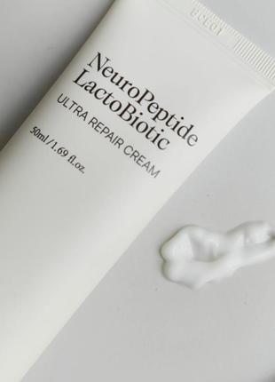 Восстанавливающий крем с нейропептидами trimay neuropeptide lactobiotic ultra repair cream3 фото