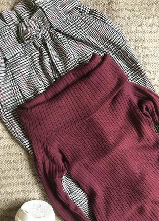Базовий светр, кофта винного🍷 кольору h&m.2 фото
