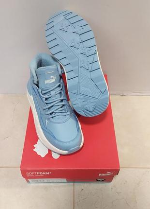 Зимние кроссовки puma x-ray speed mid wtr l (388574-05) оригинал5 фото