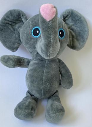 Мягкая игрушка слон плюшевый слоник1 фото
