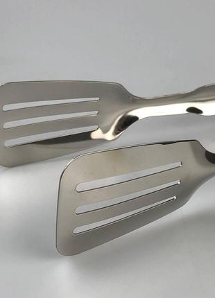 Щипцы кухонные металлические лопатка 34 см hcy4 фото