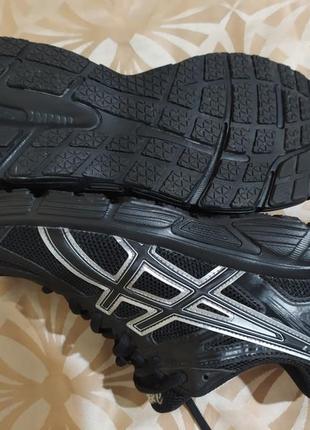 Беговые кроссовки asics gel patriot 7 full black рефлектив4 фото