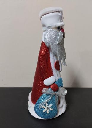 Интерьерные куклы дед мороз и снегурочка ручная работа (набор)