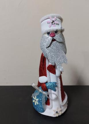 Интерьерные куклы дед мороз и снегурочка ручная работа (набор)