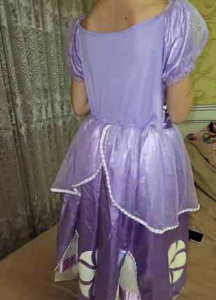 Платье принцесса софия на 9-10 лет6 фото