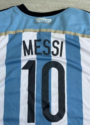 Футбольна футболка argentina lionel messi adidas jersey4 фото