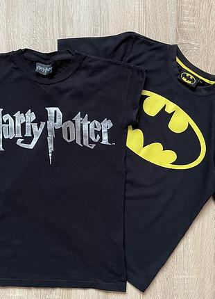 Футболка із зображенням емблемою harry potter