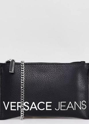 Versace jeans logo сумка клатч