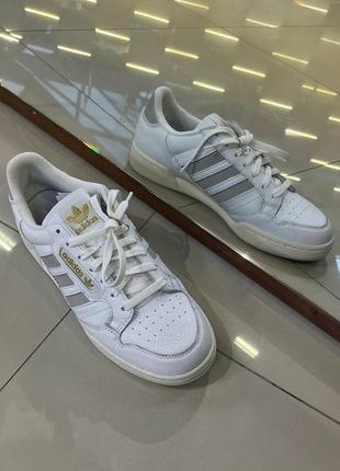 Кроссовки мужские, оригинальные кроссы adidas кожаные, размер 451 фото