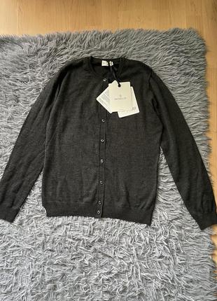 Оригинальный шерстяной кардиган moncler