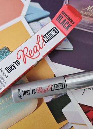 Туш для вій benefit
they're real! magnet mascara