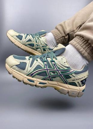 Asics gel-kahana 8 beige green