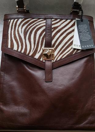 Шкіряна сумочка guess luxe
