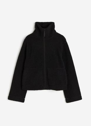 Куртка флисовая курточка тедди кофта жакет h&m hm оригинал ✅ xs s m l xl xxl
