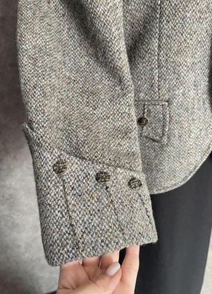 Винтажный пиджак 100% wool4 фото