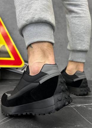 Мужские текстильные кроссовки на высокой подошве необычные бюджетные3 фото
