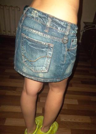 Джинсовая юбка4 фото