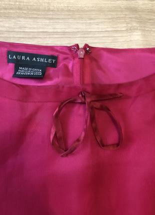 Шелковая блуза laura ashley2 фото