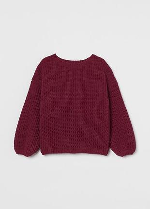 В‘язаний светр світер сінель h&m
