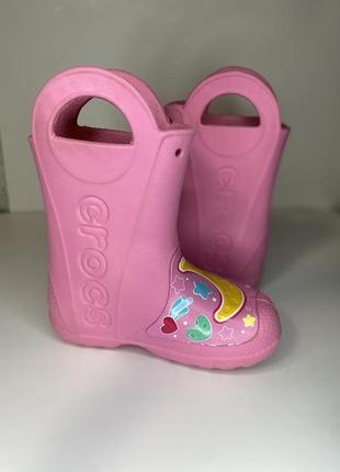 Чоботи crocs, сапоги резиновые crocs, крокс 4
