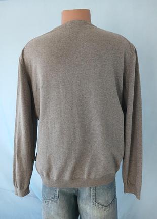 🎙классический натуральный пуловер легкий свитер2 фото
