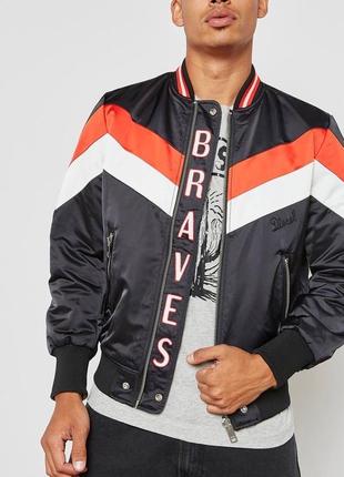 Бомбер куртка diesel reversible marching bomber5 фото