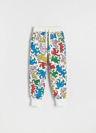 Спортивні штани keith haring на флісі