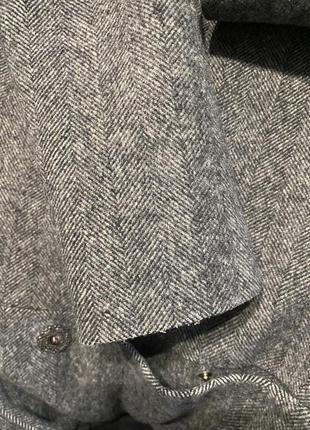 Шерстяное серое пальто vivalon10 фото