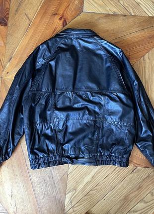 Куртка кожаная casual club y2k rap bandit steetwear 80s 90s ykk стильная бандитка6 фото