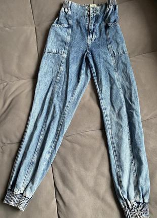 Турецькі джинси джогери dilvin blue4 фото